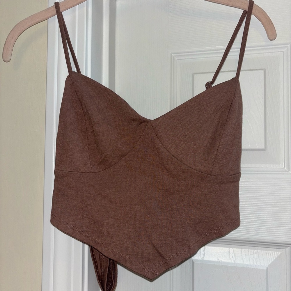 Forever 21 Chocolate Brown Top